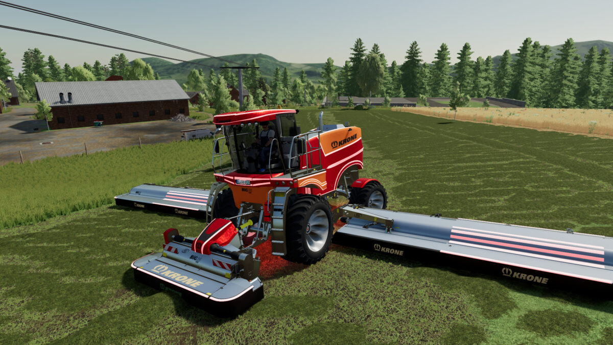 Krone Bigm450 Modded Farming Simulator 22 Mod Ls22 Mod Fs22 Mod
