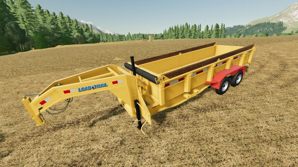 Load Trail Dump Trailer V 1 0 Farming Simulator 22 Mods