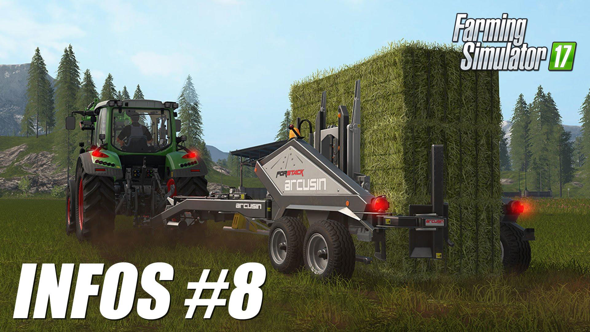 Farming Simulator 17 - Ingame Video #8 - FS17 mods