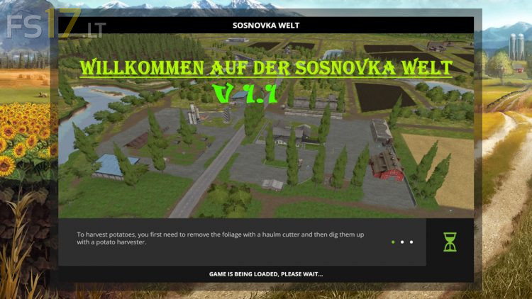 Sosnovka World Map V 11 Fs17 Mods 2237