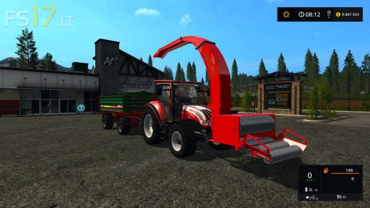 Wood Crusher v 1.1 Multicolor - FS17 mods