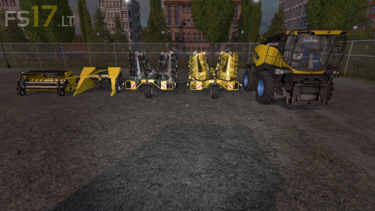 New Holland FR85 Pack v 1.0 - FS17 mods