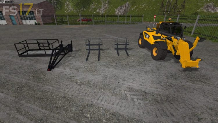 JCB 536 70 with Tools v 1.0 - FS17 mods