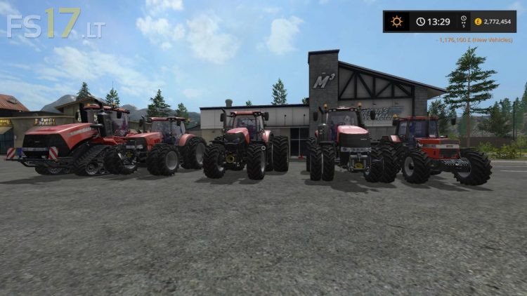 Case IH Tractors Pack Update - FS17 mods