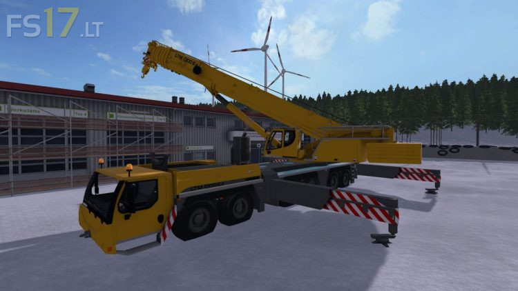 Liebherr LTM 1300 v 1.0 - FS17 mods