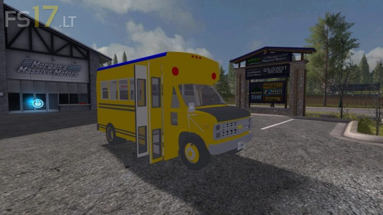 School Bus v 1.0 - FS17 mods