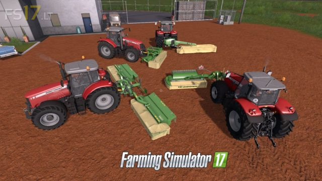 Krone Mowers Pack V 2 0 Fs17 Mods