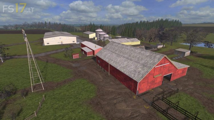 Lone Oak Farm Map V FS Mods