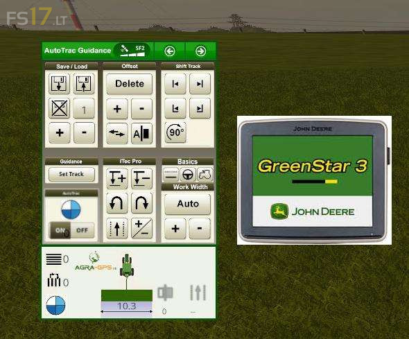 Agrar GPS John Mod v - FS17 mods