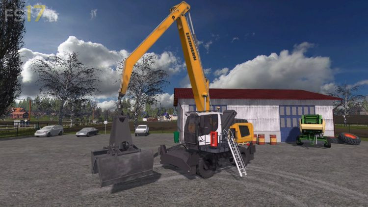 Liebherr 936 Grab Chain v 1.0 - FS17 mods