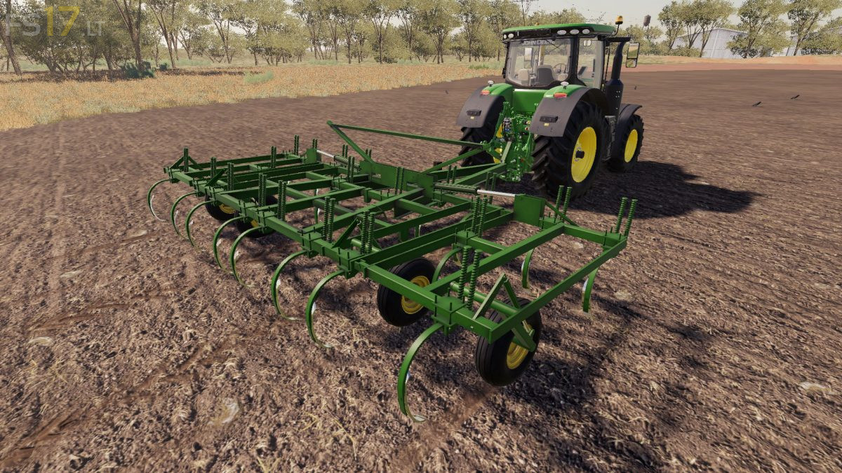 John Deere Chisel Plow v 1.0 - FS19 mods