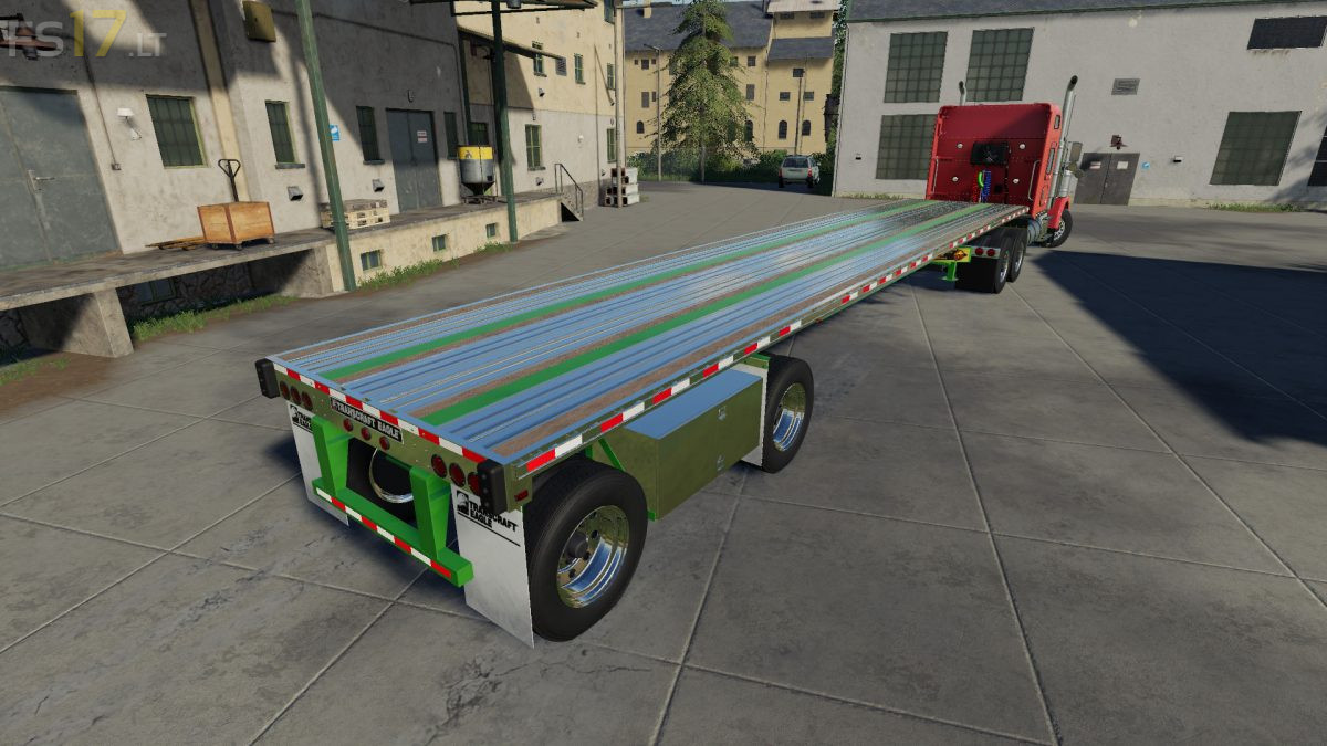 fs19 flatbed semi trailer mod