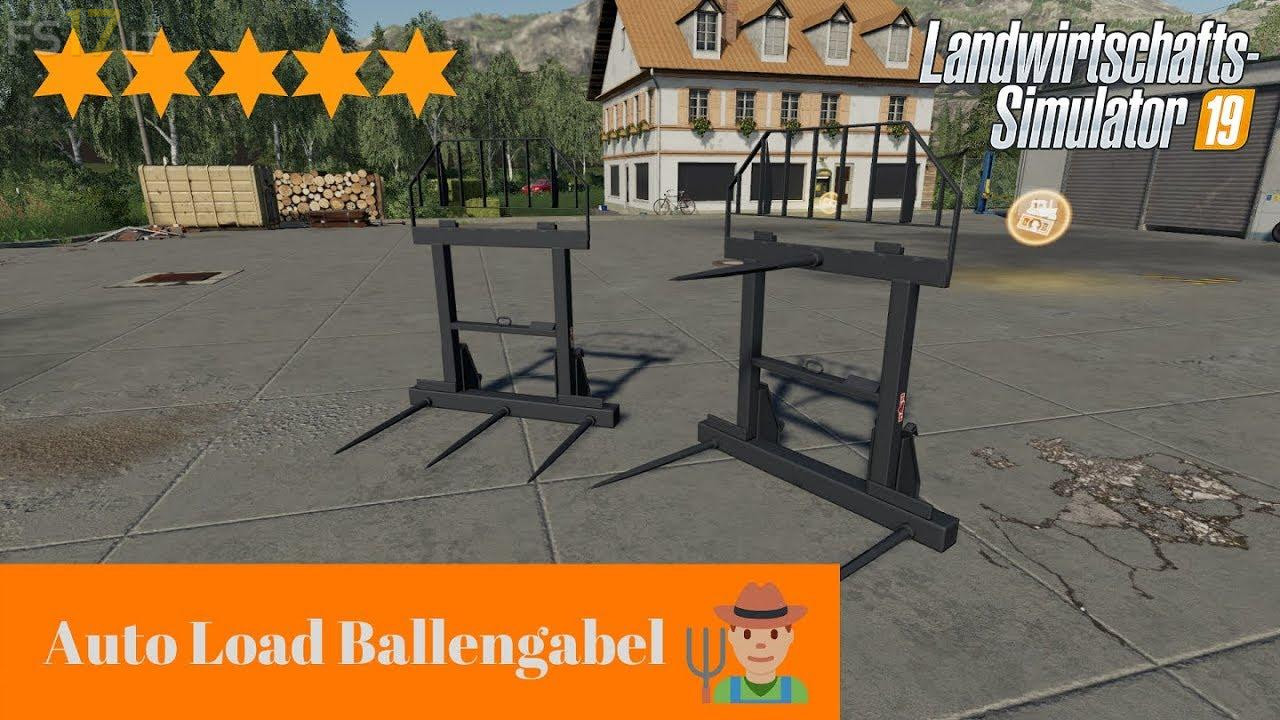 Autoload Bale Forks V 2001 Fs19 Mods 8780