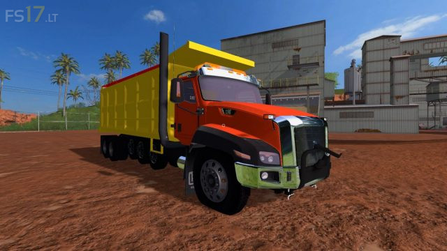 CAT CT660 Dump Truck v 1.0 - FS17 mods