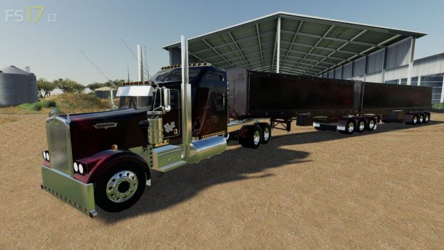 Kenworth W900 & Tipper Trailers V 1.0 - Fs19 Mods