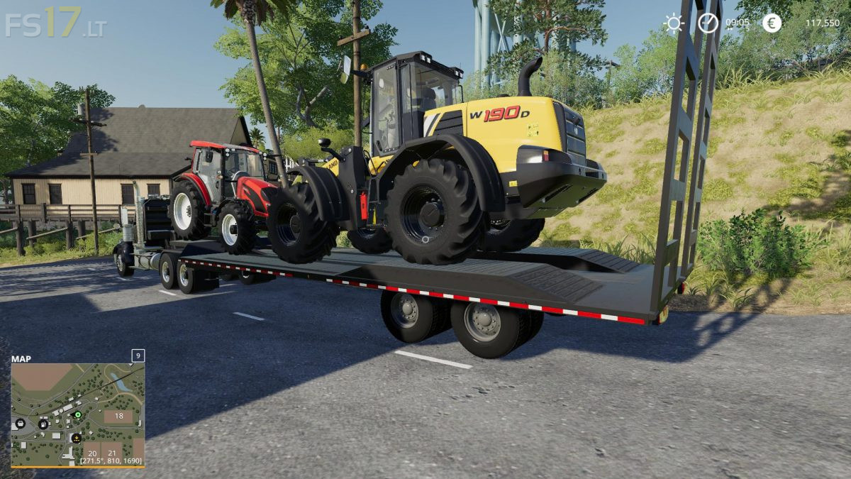 Lw 60 Lowbed Trailer V 1.0 - Fs19 Mods