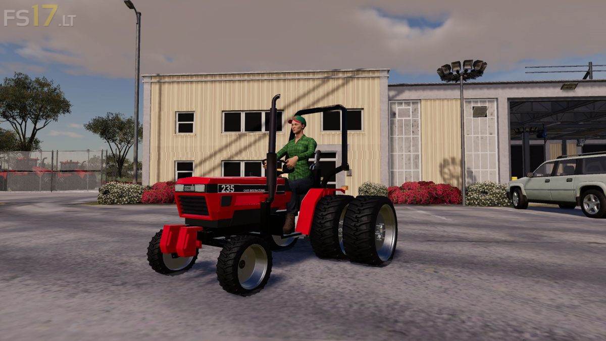 Case Ih 235 Lawn Tractor And Car Hauler Mods Pack V 10 Fs19 Mods 6095