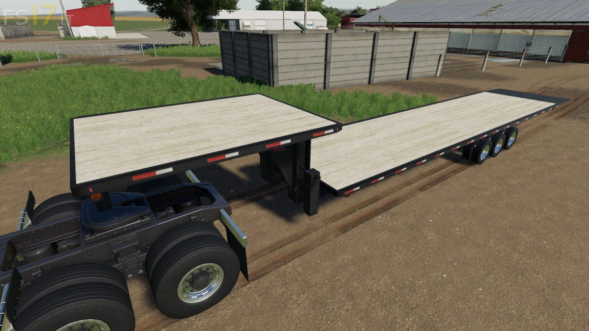 C&J Tilt Deck Trailer v 1.0 - FS19 mods