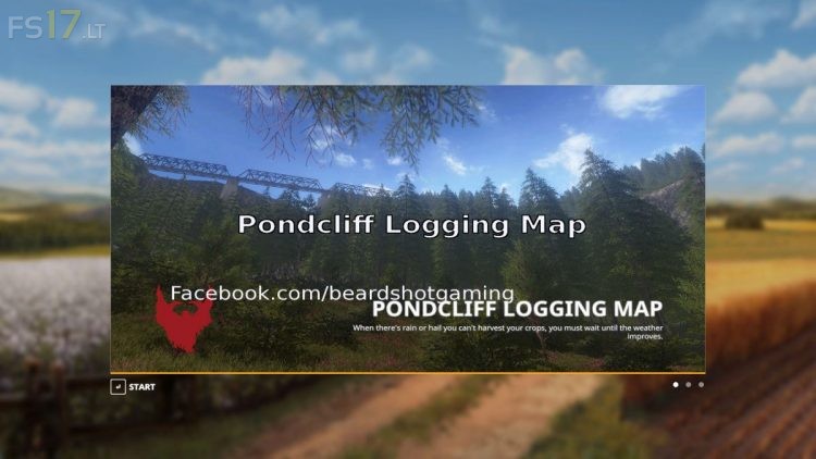 Pondcliff Logging Map V 11 Fs19 Mods