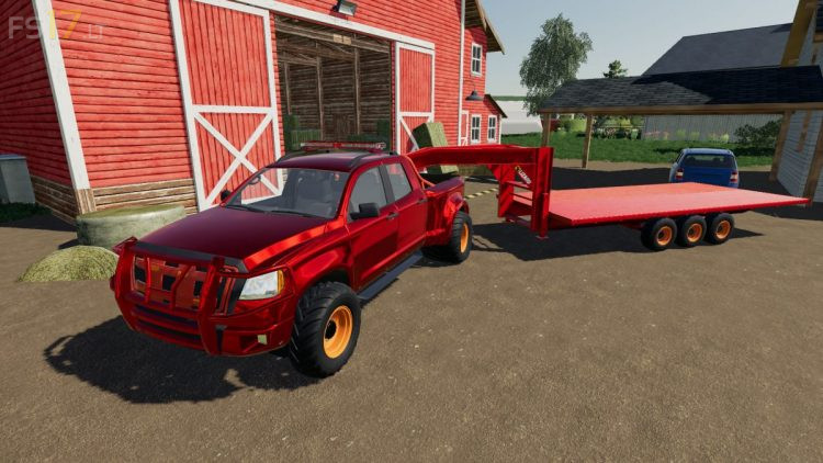 2014 Lizard Pickup & Trailers v 1.5 - FS19 mods