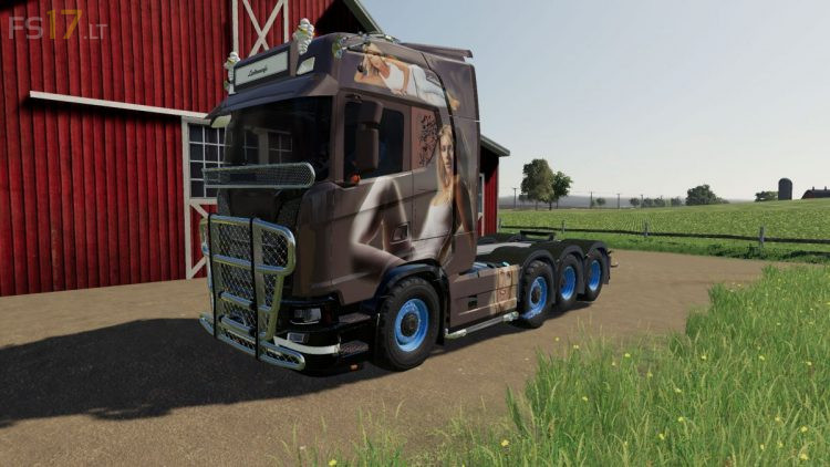 Scania NG Pernilla Edition v 1.3 - FS19 mods