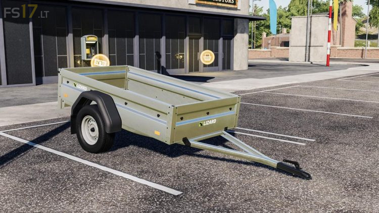 Lizard Car Trailer v 1.0 - FS19 mods