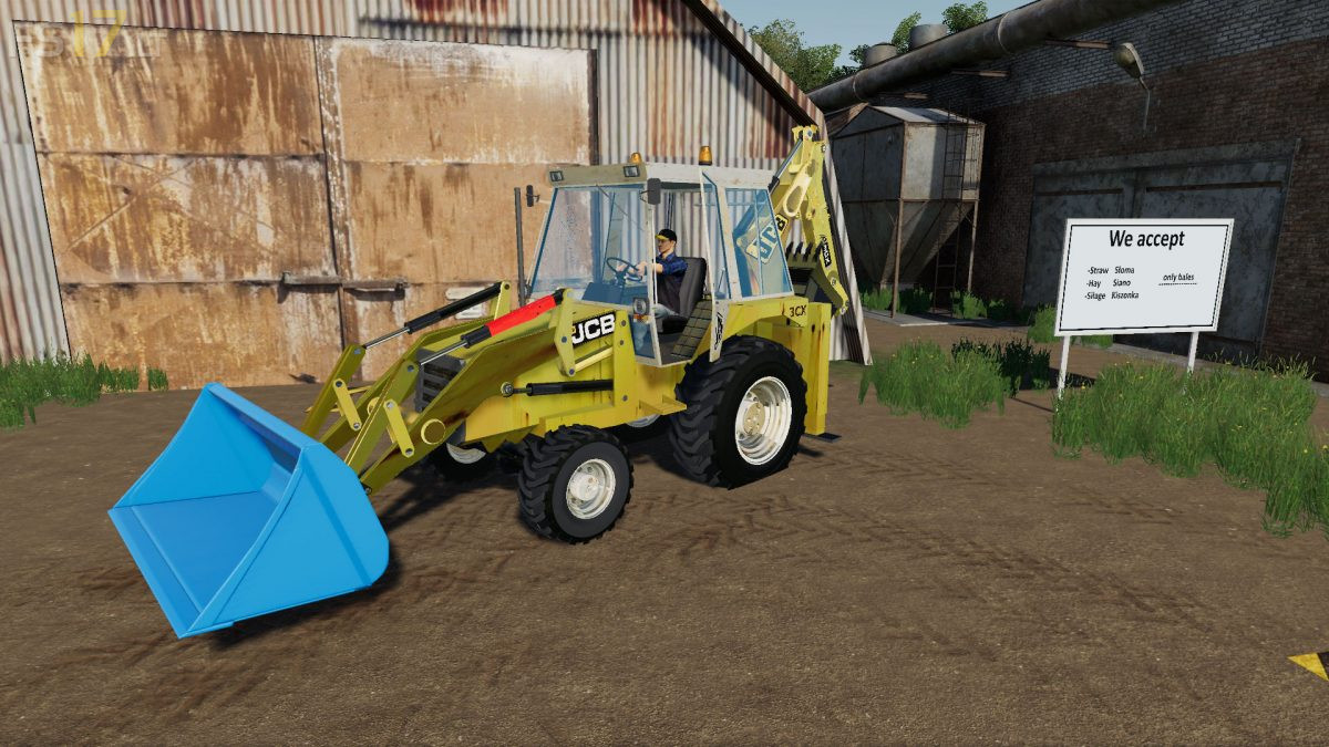 Old Jcb Cx Backhoe Loader V Fs Mods