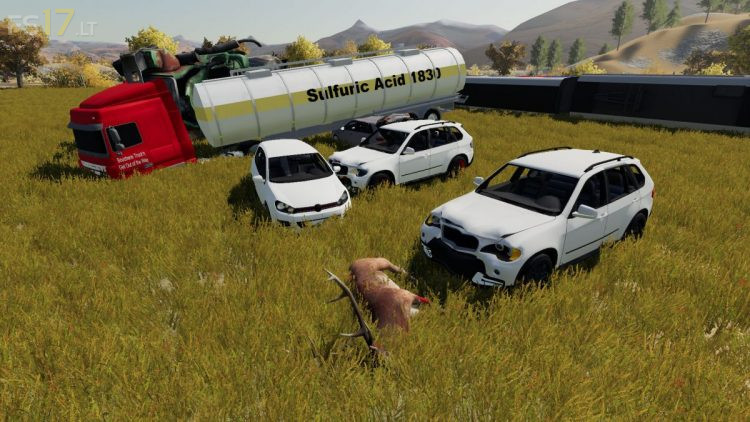 Vehicles Accident Pack V 1001 Fs19 Mods 1965