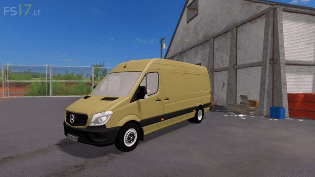 Mercedes Benz Sprinter LWB v 1.0 - FS17 mods