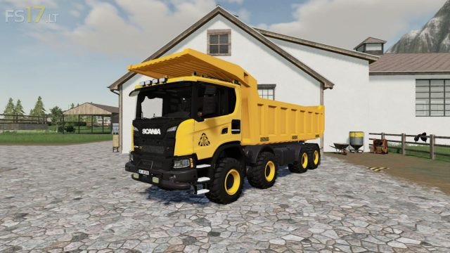 Scania XT 370 Kipper v 1.0 - FS19 mods