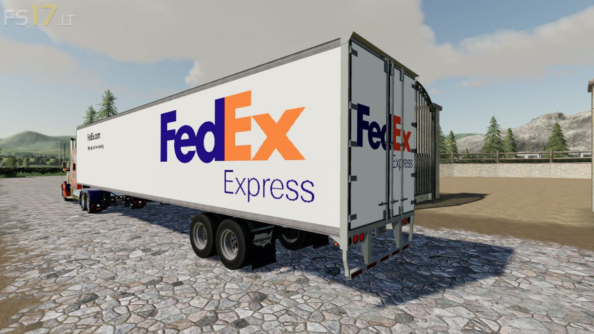 Fedex Truck Size Truck Fedex Pandas Rhodes Dlynx Zoo Transport Giant 