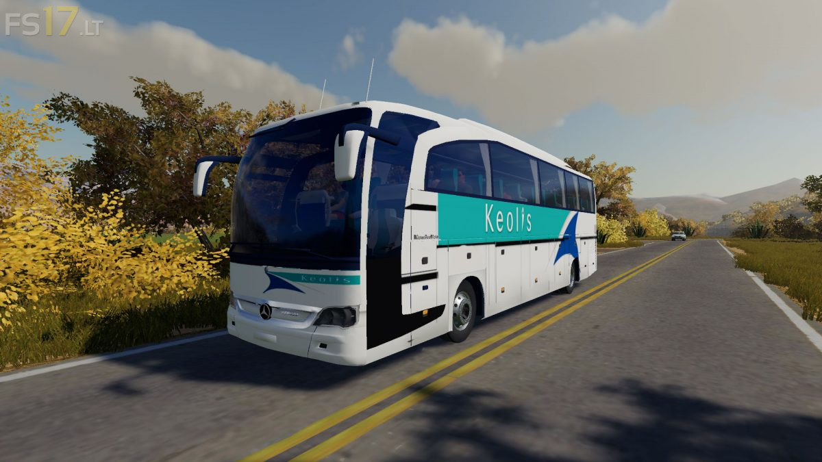 Mercedes Travego Keolis Bus v 2.0 FS19 mods