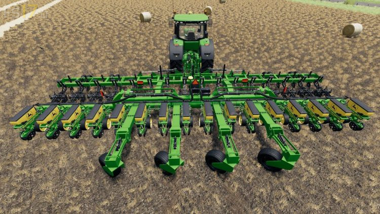 16 Row Striptill Unverferth 332 John Deere 1725 Planter v 1.0 - FS19 mods