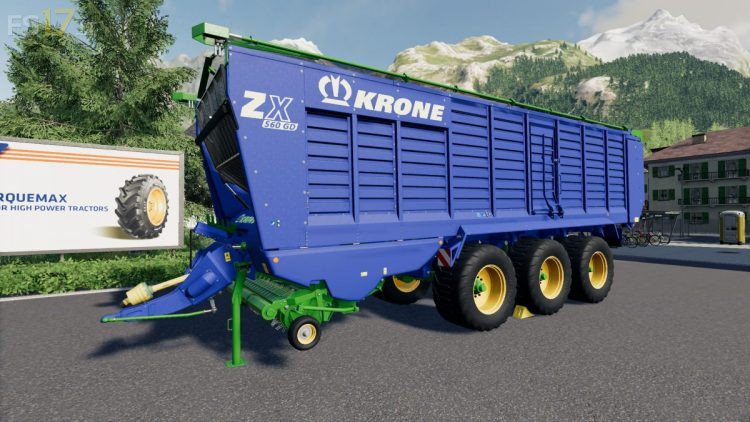 Krone Zx 560 Gd V 10 Fs19 Mods 6871