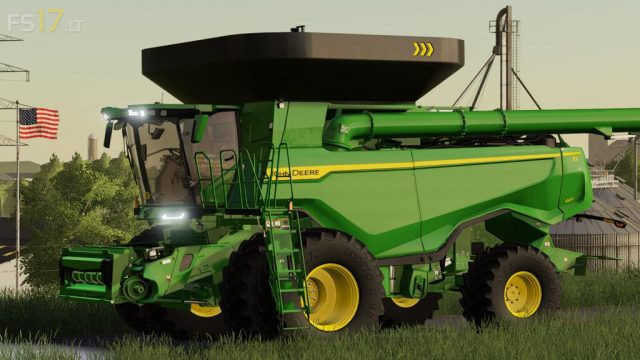 John Deere X9 2020 US Version v 1.0 - FS19 mods