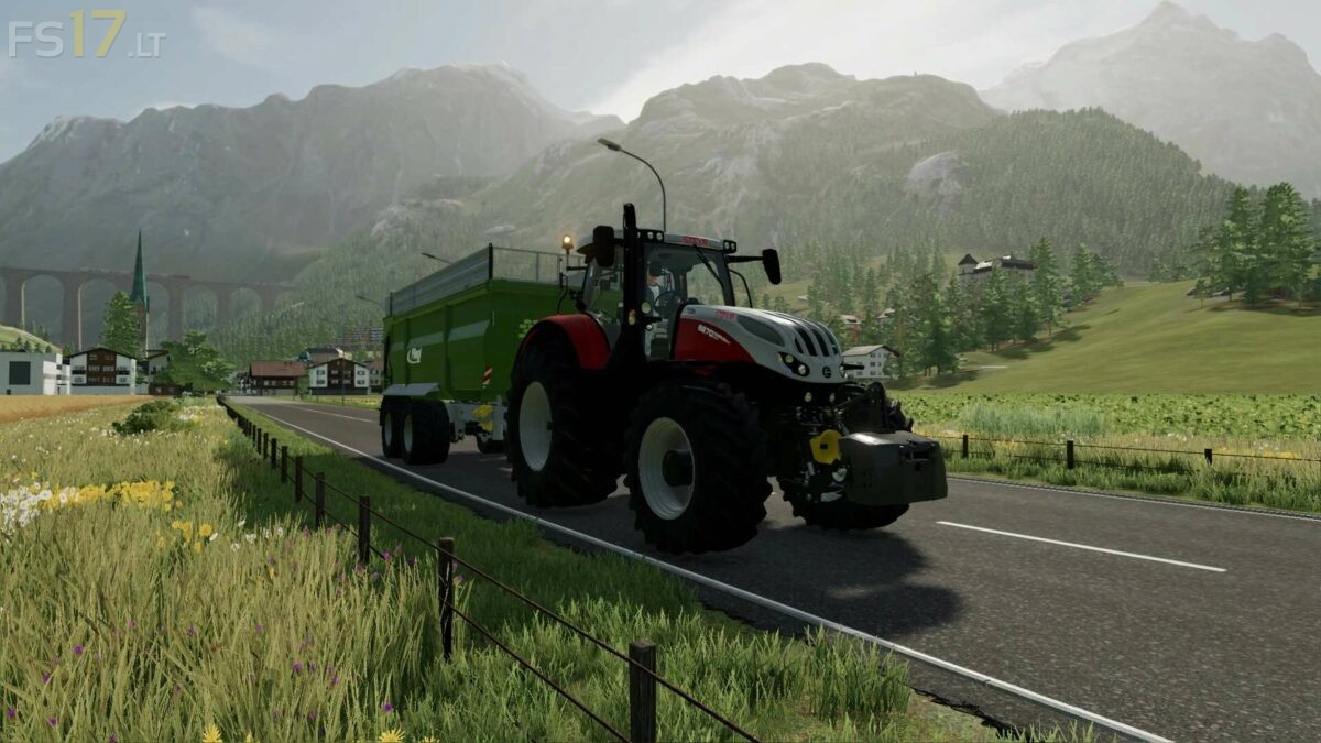 Steyr Terrus CVT v 1.0 - Farming Simulator 22 mods