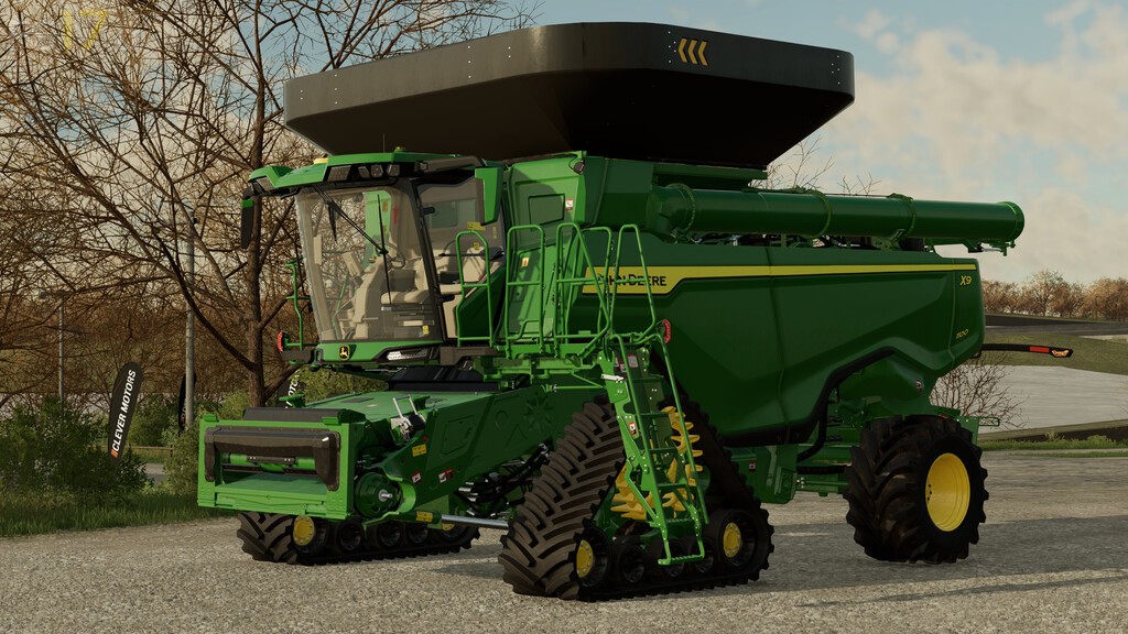 John Deere X9 2020 US and EU Version v 1.0 - Farming Simulator 22 mods