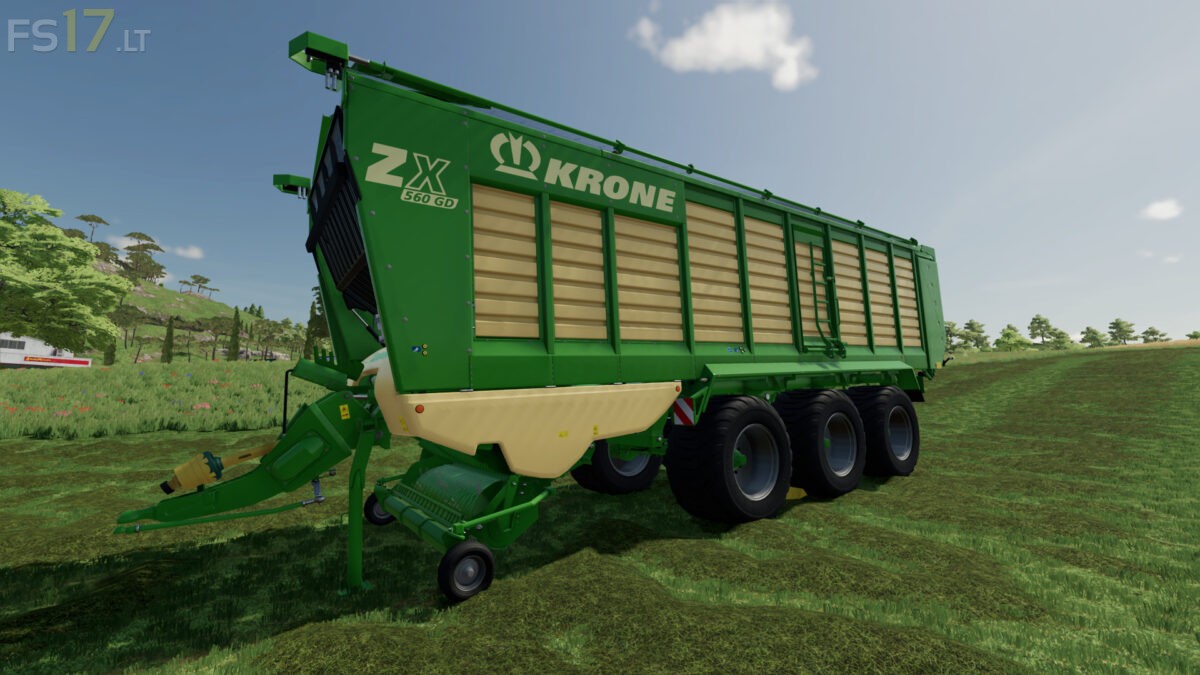 Krone Zx 560 Gd V 11 Farming Simulator 22 Mods 2817