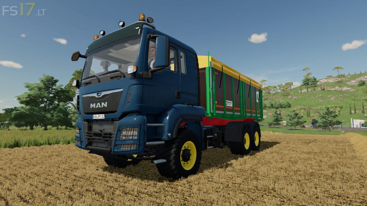 MAN TGS 26.500 Agroliner v 1.0 - Farming Simulator 22 mods