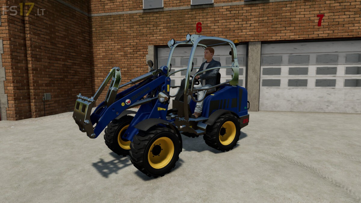 Wacker Neuson Wl25e V 10 Farming Simulator 22 Mods 1257