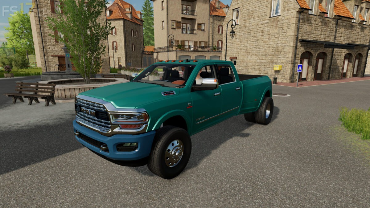 2019 Dodge Ram 3500 V 10 Farming Simulator 22 Mods 1845