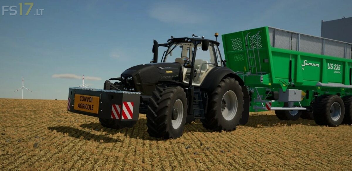 Deutz Fahr Series 7 v 1.0 - Farming Simulator 22 mods