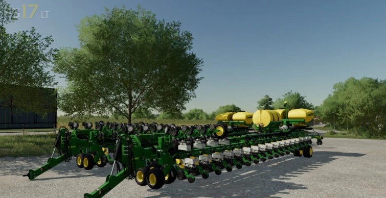 John Deere DB120 48 Row Planter v 1.0 - Farming Simulator 22 mods