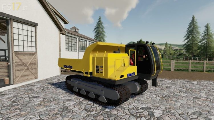 Komatsu CD110R v 1.0 - FS19 mods