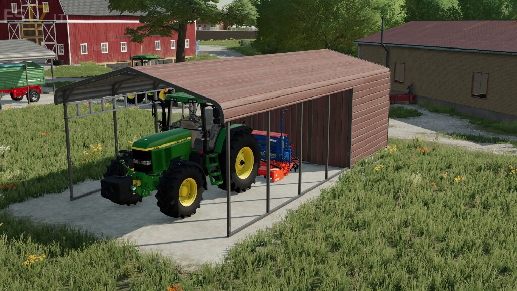 Sheds Pack V 10 Farming Simulator 22 Mods 6145