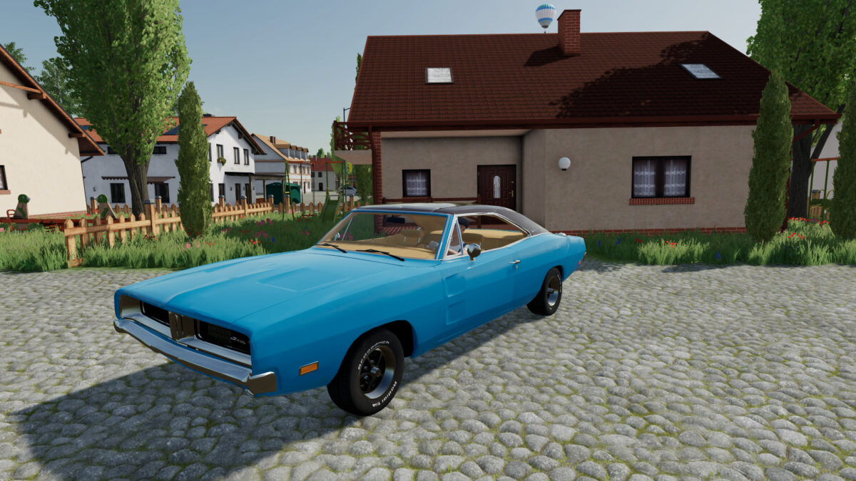 1969 Dodge Charger v 1.0 - Farming Simulator 22 mods