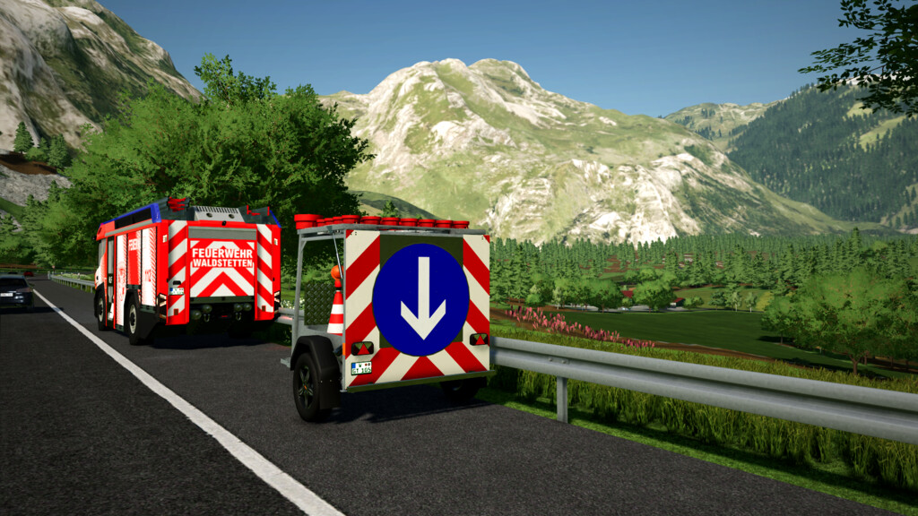 Traffic Safety Trailer V 10 Farming Simulator 22 Mods 7924
