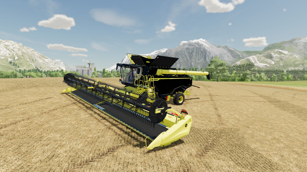John Deere X9 1100 Black And Yellow Edition V 10 Farming Simulator 22 Mods 5229