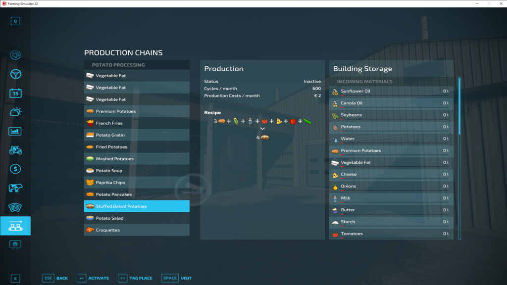 Potato Processing v 1.1