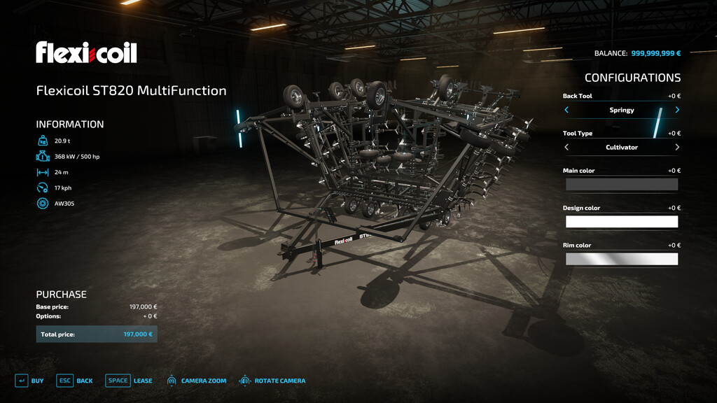 Flexicoil ST820 Multifunction v 1.0